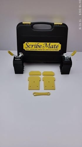 Scribe-Mate Dual Box Set, Professional Scribing Kit with Mechanical Pencil, 360° Revolving Clamp, Storage Box