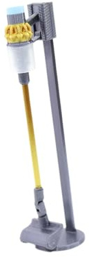 TTETTZ Dollhouse Miniature Vacuum Cleaner, 1/12,Mini Handheld Vacuum with Stand Realistic, Gold
