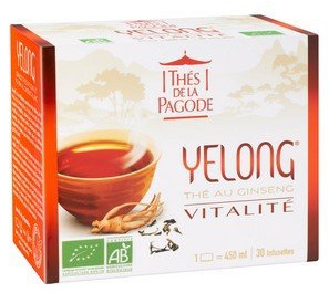 Thé Yelong Oolong au ginseng