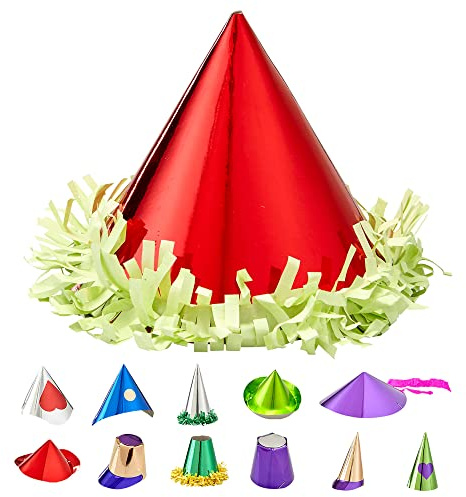 W WIDMANN MILANO Party Fashion - Extra lange Weihnachtsmannmütze | 65 cm lang, Kopfbedeckung und Accessoire für Weihnachten, Karneval und Mottoparty