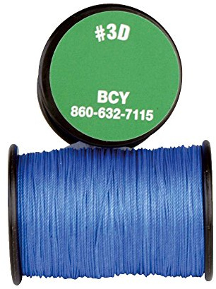 BCY Serving Thread 3D - Wickelgarn - 120 Yards | Farbe: fluor-orange; Zubehör beim Bpgenschießen, Bogensport;