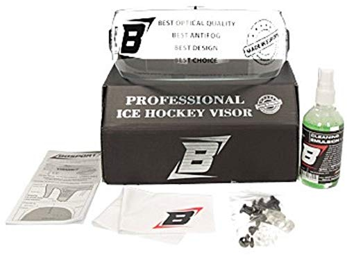 Bosport Visier Vision17 Pro B1 Box, Klar (Durchsichtig)