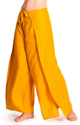 PANASIAM Sunshine Pants Plain, Golden, L