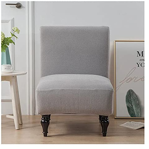 RTSFKFS Cubre Sofá de 1 Plaza Elástica Funda para Sillón sin Brazos, Funda para Silla de Club Funda Reclinable Funda de Sofá Individual Lavable,Modernas Fundas Protectoras para Chesters
