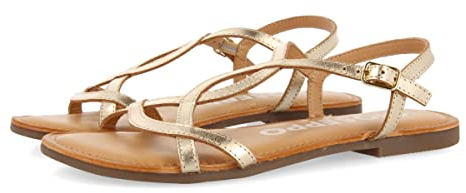 GIOSEPPO Damen Lamim Sandale, Gold, 40 EU