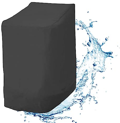 Copertura Sedie Esterno Impermeabile,Telo Copertura per Sedie da Giardino Impilabili Copri Sedie da Giardino 210D Oxford Copertura Protettiva per Sedie,Fodera Protettiva per Sedie da Giardino