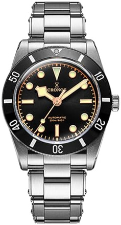 TACTICAL FROG Cronos L6033 37mm BB54 Automatik-Uhren PT5000 Saphir Herren-Tauchuhr Edelstahl 200M Wasserdicht