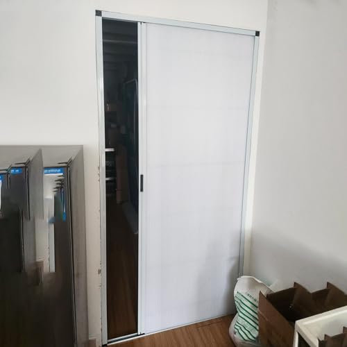 CMYUN Falttür Falttüren Innentüren Innenfalttür mit Schloss/Anpassbare Falttür, Türschiebetüren, Temporäre Falttüren, Küche, Bad, Waschküche, Falttüren(120X210CM(47.2X82.7IN))