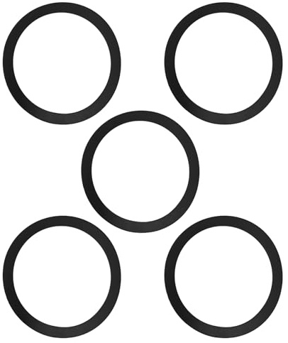 The Lord of the Tools 5 Juntas de Sellado para Tapa de Tanque de Combustible (56 X 46 X 2 Mm Goma NBR Compatible con Har-Ley Davidson)