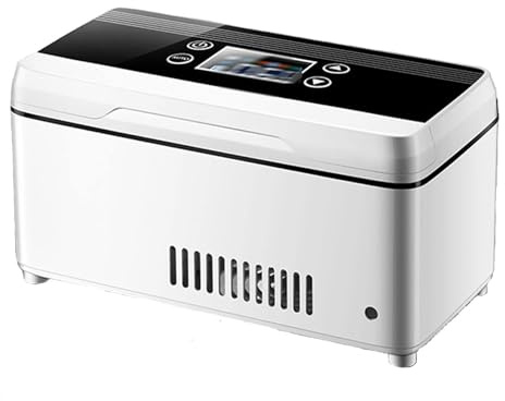 YXCMD Frigo Portatile per Insulina e Farmaci - Mini Frigorifero Medico con Batteria Ricaricabile, Schermo LED e Controllo Termico 2°C-8°C | Ideale per Diabetici, Viaggi, Casa e Auto