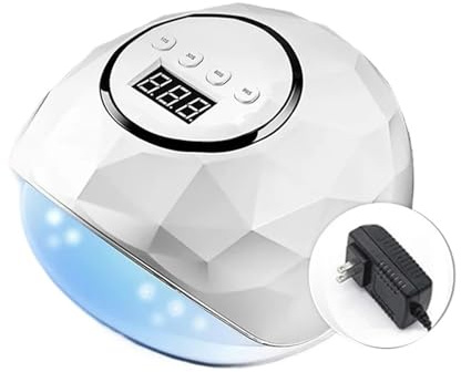 Lampada UV LED da 86 W for manicure con 39 , lampada for asciugatura rapida delle unghie, fotopolimerizzante for tutti gli smalti in gel(White)