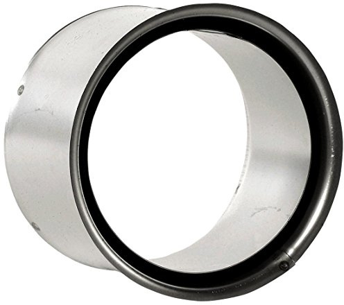 Bertrams 557112 Wandfutter doppelt blank für 2mm Ofenrohre und Bögen, silber, durchmesser 130mm