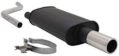 Novus Endschalldämpfer 1 x 76 mm Stahl für II / III-86C