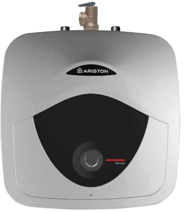 8 Gallon Capacity, 120-Volt – Ariston Andris Mini Tank Electric Water Heater – Heating Solution for Under Sink, RV, and Compact Spaces, Smart Boost for Versatile Heating, Simple Installation