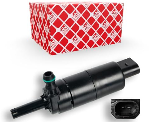 febi bilstein 108945 Waschwasserpumpe für Scheibenreinigungsanlage, 1 Stück | Kompatibel mit: OPEL INSIGNIA A, INSIGNIA A Country Tourer, INSIGNIA A Sports Tourer, INSIGNIA A Stufenheck, MOKKA / MOKKA X