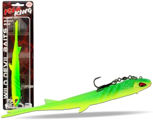 Wild Devil Baits Pela King Pelagic Köder Pelagisch Angeln Shad Kunstköder Vertikal Köder V Tail Gummifisch