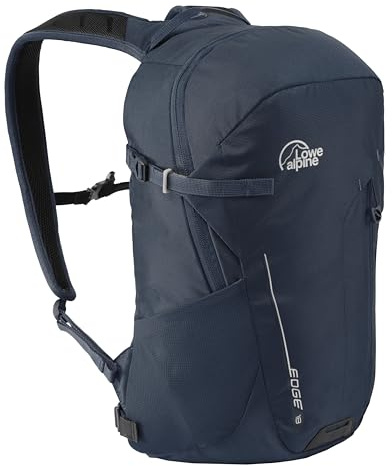 Lowe Alpine Edge Tagesrucksack mit Laptophülle, 18 l, für Pendler, Radfahren und den täglichen Gebrauch, navy, 18-Liters