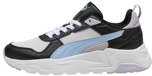 PUMA Unisex Trinity 2 LtSneaker, Fjäder grå haute tropisk Puma svart, 42 EU