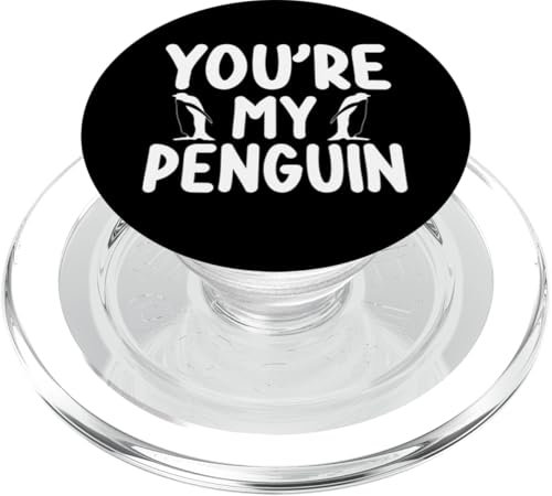 Lustiges Pinguin-Design für Männer und Frauen, Pinguin-Liebhaber PopSockets PopGrip für MagSafe