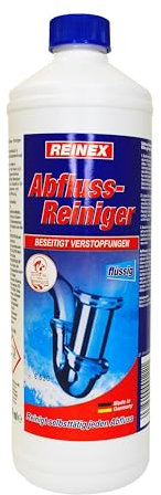 Detergente per scarichi senza tubi, liquido per intasamenti ostinati, 1000 ml