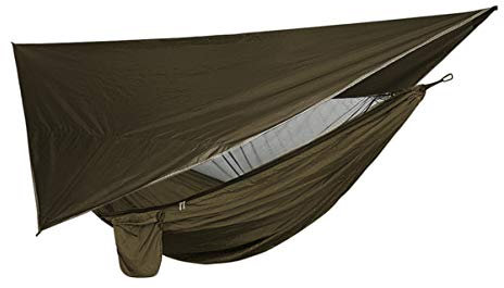 GAROZATION 1satz Outdoor Hängematte Mit Wasserdichtem Und Sonnenschutz Für Camping Wandern Und Freizeitaktivitäten Leicht Und Robust Für Outdoor-