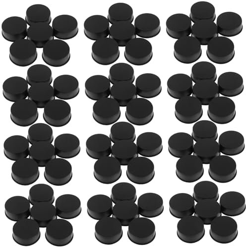 Gadpiparty 100pcs Hinge Hole Covers for Kitchen Cabinet Hinges Soft Close Caps Covers Easy Install Top Small Cap