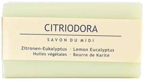 Savon du Midi Soap with Karite Butter, Citriodora, Lemon Eucalyptus, 100 g (1)