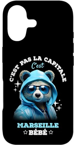C'est Pas La Capitale C'est Marseille Bébé Marseille Fan 31 Coque pour iPhone 17