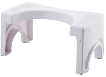 Garneck Tabouret De Toilette Plastique Marchepied Pour Salle De Bain Tabouret Accroupi Pour Adultes