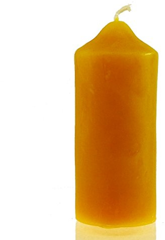 Kerzenstumpen 115/45mm 100% Bienenwachs Bienenwachskerze Kerze Stumpen