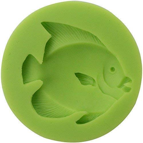 musykrafties Fondant Fisch Silikonform für Kuchendeko Cupcake Topper D Nr. 1463