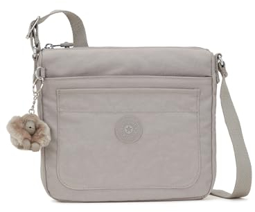 Kipling Damen Sebastian Umhängetasche, Grau Gris