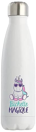 Planetee Gourde Isotherme Bichette Magique Licorne - Bouteille isotherme idée cadeau originale