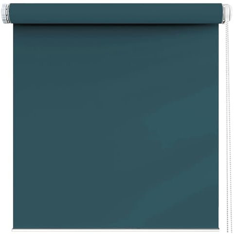 Thermorollo Ohne Bohren 40 x 240 cm Einfache Installation Easyfix, Hitzeschutzrollo Flexibler Seitenzug Easyfix für Wohnzimmer, Schlafzimmer, Dunkelblau