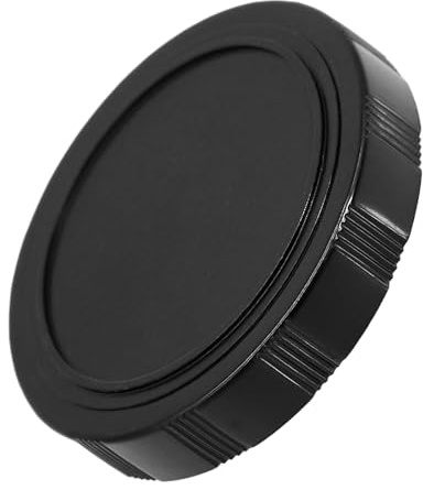 LingoFoto Microscope Lens Cap Diamete 43 46 47 48 50 52 54 55mm Depth 7.5mm Dust Proof Plastic Rear Cover for DSLR, Spotting Scopes, Telescopes, Binoculars. (48mm)
