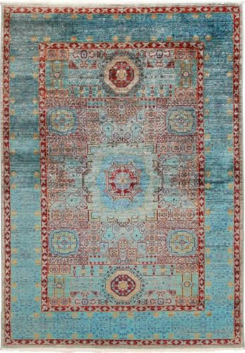 Nain Trading Mamluk 132x188 Handgeknüpft Orientteppich Teppich Wolle