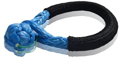 Manille Souple synthétique for Bateau, VTT, UTV, SUV, 4X4, Camion, récupération avec Corde de récupération
