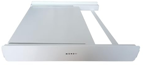 MONDII Kit Apilamiento Lavadora Secadora Universal, Bandeja Deslizante Reforzada, Soporte Antivibración 60 cm, Compatible con Todas las Marcas, Ahorra Espacio en Lavadero y Baño