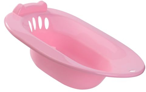 QUMIIRITY Sitzbad Waschtisch für Schwangere Antispritz Design für Hygienische für Postpartum und Postoperative Pflege Vielseitig Einsetzbar Rosa Farbton