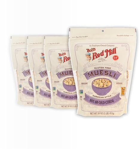 Bob's Red Mill Gluten Free Muesli, 16oz (4 Pack)