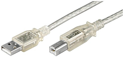 Goobay 68973 Câble Hi-Speed USB 2.0, Transparent, 3m Longueur