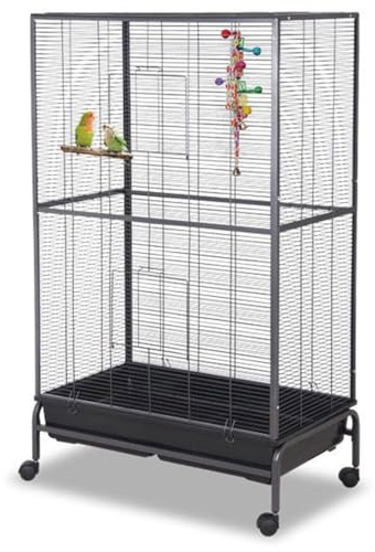 Montana Cages | Sittichkäfig, Käfig, Voliere, Kansas III - Antik | ca. 84 x 48 x 142 cm