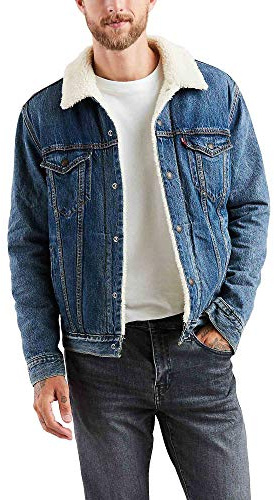 Levi's Type 3 Sherpa Trucker Chaqueta, Fable, XXL Hombre