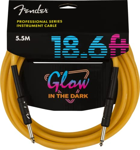 Fender Instrument Cable/Guitar Cable, Orange, 5.5 M/18 FT