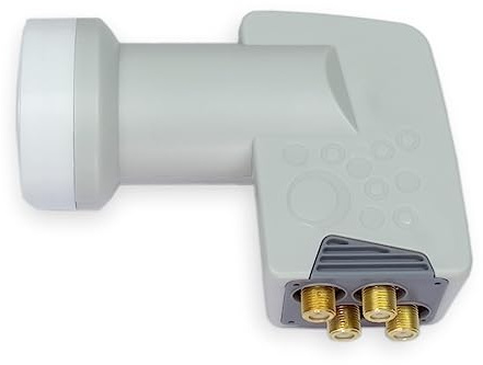Satix SBC44-70 Universal Quad LNB 4 Teilnehmer Wetterschutz SAT-TV