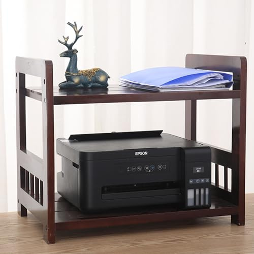Mid-Century Plattenspieler Tisch Stereo Audio Rack Ständer Tower Medienkonsole für DVD Player - Walnuss Vintage Stil Halter für Schlafzimmer und Wohnzimmer