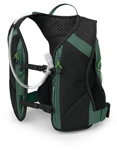Osprey Escapist Velocity 3L Bike Vest Trinkrucksack mit Hydrualics Reservoir, Tundra Green, S/M, Tundra Green, Small/Medium, Fahrrad-Trinkweste