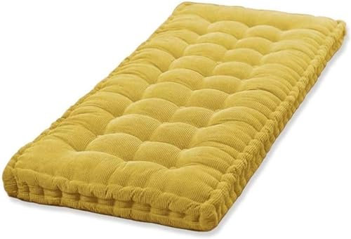Bankauflage für Gartenbank - 110 x 50 cm, 810 cm dick - Outdoor und Indoor, Kissen für Gartenbank für Komfort - Perfekt für Bänke 200/180/160/150/120/110 cm, Farbe 4