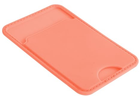 BEBEMOKO Portafoglio Adesivo Per Smartphone Sintetica Portacarte Pratico e Creativo Compatibile Con Design Antiscivolo e Fissaggio Sicuro Per Carte Di Credito e Banconote