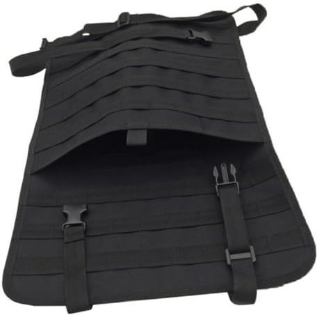 Healifty Organizador Asiento Trasero Coche Negro Multifuncional con Gran Capacidad y Correas Ajustables Bolsa Almacenamiento Práctica para Ordenado y Limpio el Coche Compatible Mayoría de